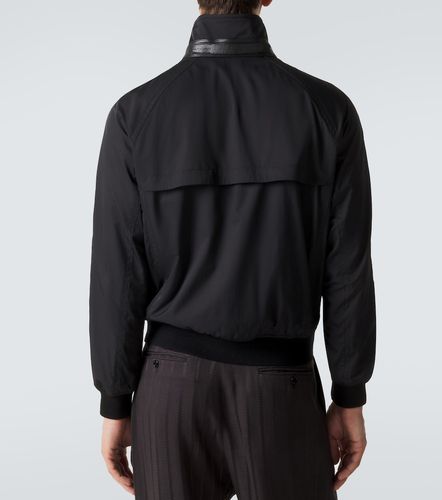 Tom Ford Leather-trimmed jacket - Tom Ford - Modalova