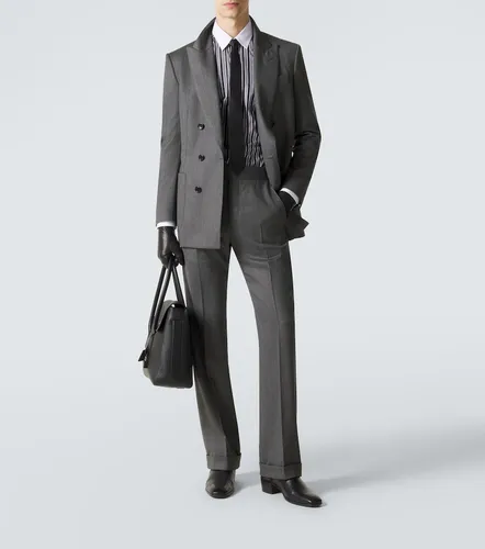 Pantaloni da abito regular in twill di lana - Tom Ford - Modalova