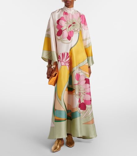 Abito lungo Magnifico in twill di seta - La DoubleJ - Modalova