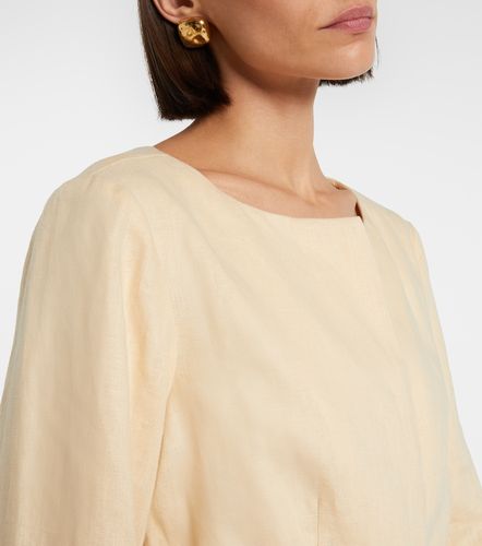 Posse Pamela belted linen jacket - Posse - Modalova