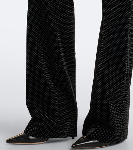 Pantalones rectos de terciopelo de algodón - Tom Ford - Modalova