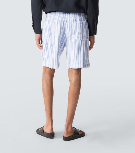 Shorts Trevon de rizo de algodón a rayas - Orlebar Brown - Modalova