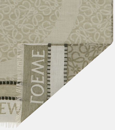 Sciarpa Anagram in jacquard di cotone - Loewe - Modalova