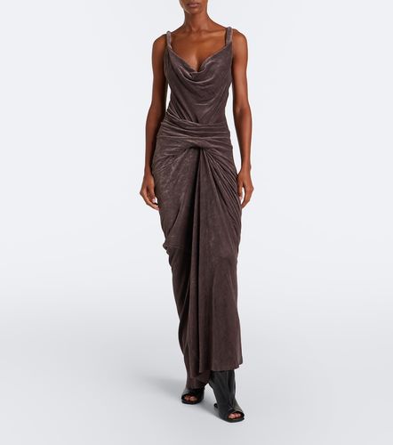 Maxikleid Strutter aus Samt - Rick Owens - Modalova