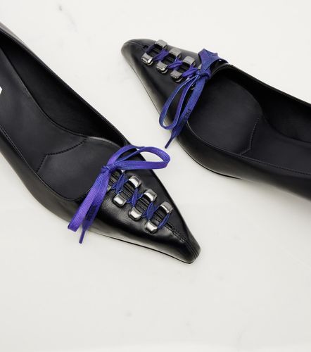 Prada Salones de piel con lazo - Prada - Modalova