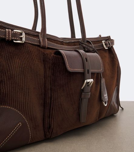 Schultertasche Bonnie Large aus Cord - Prada - Modalova