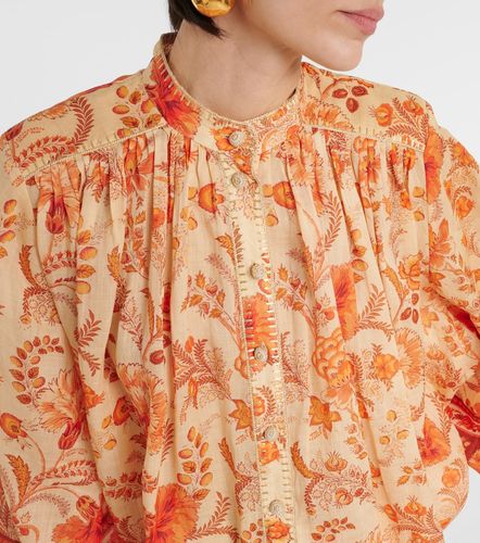 Blusa Junie de ramio floral - Zimmermann - Modalova