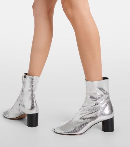 Laeden leather ankle boots - Isabel Marant - Modalova