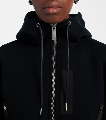 Sudadera con capucha en mezcla de algodón - Sacai - Modalova