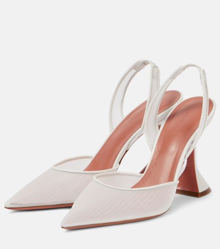 Slingback-Pumps Holli 95 aus Mesh - Amina Muaddi - Modalova