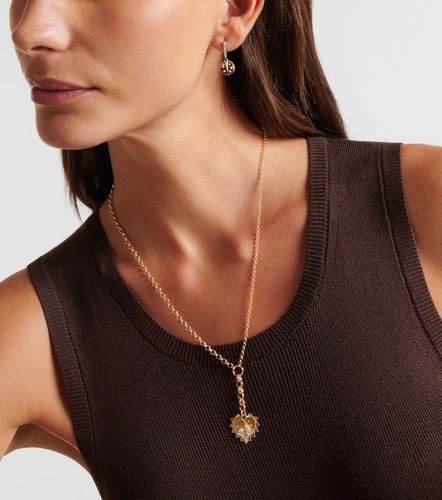 Collar Heart Medium de oro de 18 ct con diamantes - FoundRae - Modalova