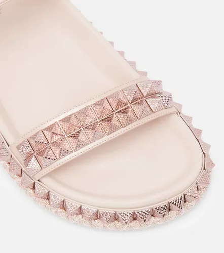 Pyrabizz spiked leather sandals - Christian Louboutin - Modalova