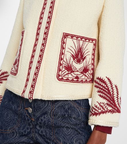 Etro Embroidered wool boucle jacket - Etro - Modalova