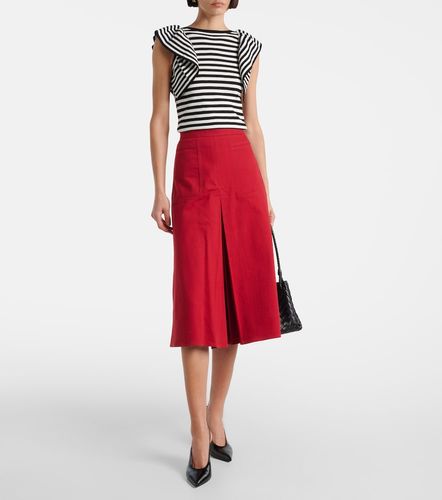 Max Mara Vieste ruffled striped top - Max Mara - Modalova