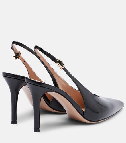 Robbie 85 leather slingback pumps - Gianvito Rossi - Modalova