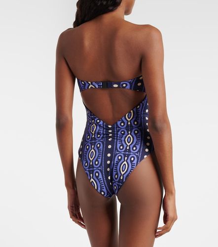 Printed cutout swimsuit - Johanna Ortiz - Modalova