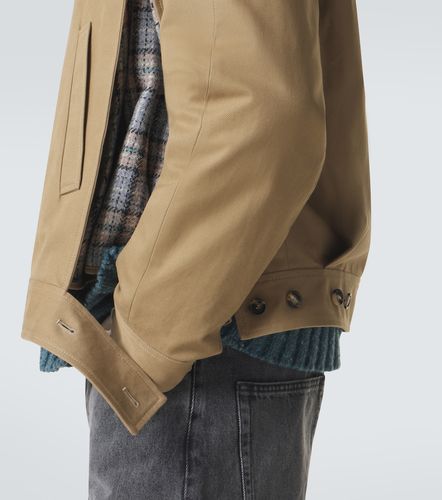 Chaqueta de gabardina de algodón a capas - Loewe - Modalova