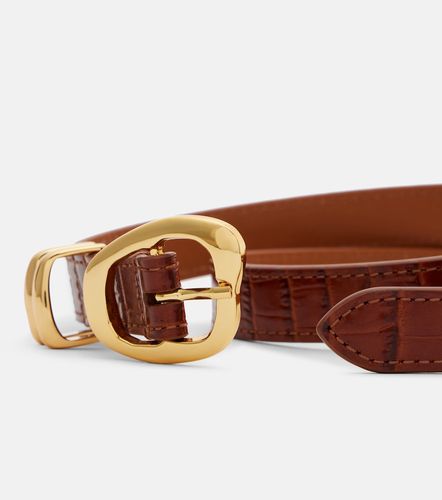 Tugela croc-effect leather belt - Amanu - Modalova