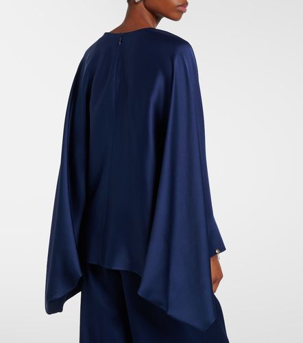 Top in raso con perle bijoux - Stella McCartney - Modalova