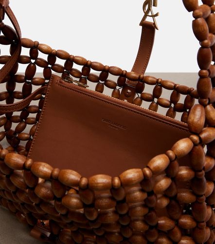 Le 5 a 7 beaded shoulder bag - Saint Laurent - Modalova