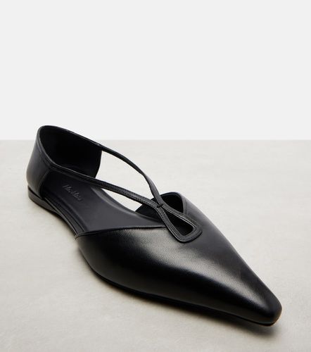 Amatassa leather ballet flats - Max Mara - Modalova