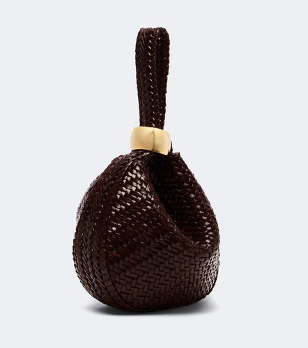 Zambia Small leather top-handle bag - Amanu - Modalova