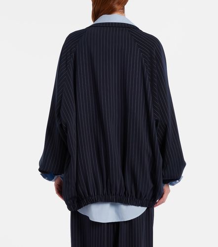 Baxter pinstripe oversized jacket - The Frankie Shop - Modalova