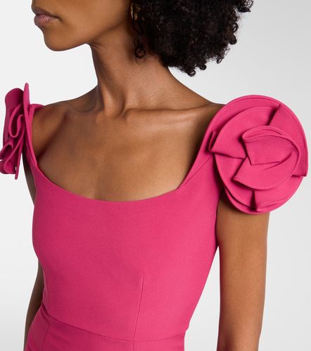 Floral-applique bustier dress - Roland Mouret - Modalova
