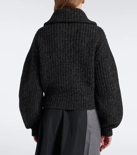 Alpaca and yak zip-up cardigan - Lemaire - Modalova