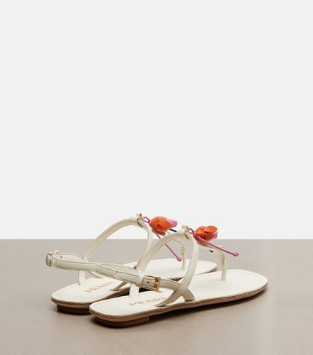 Prada Sandalen aus Leder - Prada - Modalova