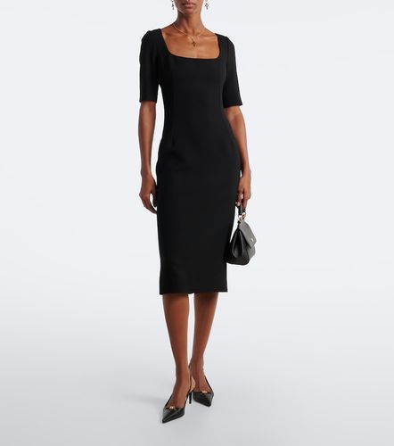Midikleid aus Schurwoll-Crêpe - Dolce&Gabbana - Modalova