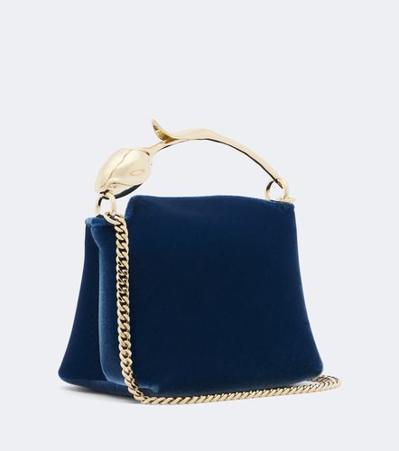 Henkeltasche Bloom Micro aus Samt - Erdem - Modalova