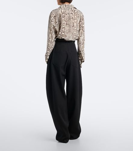 Balenciaga Wool barrel-leg pants - Balenciaga - Modalova