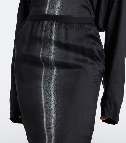 Bedruckter Maxirock Soft Pillar - Rick Owens - Modalova
