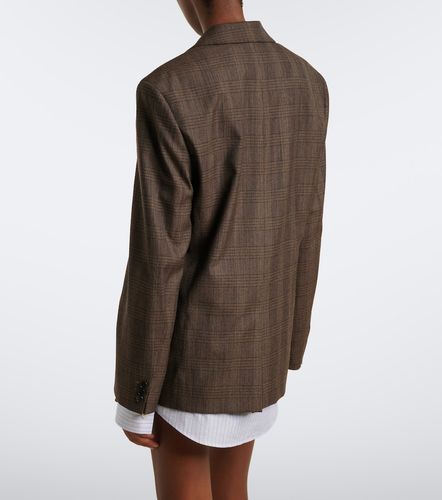 Checked wool-blend blazer - Acne Studios - Modalova