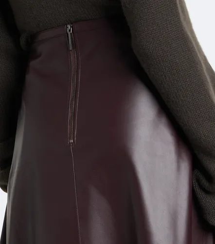 Joseph Helius leather midi skirt - Joseph - Modalova