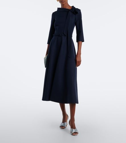 Midikleid aus einem Wollgemisch - Oscar de la Renta - Modalova