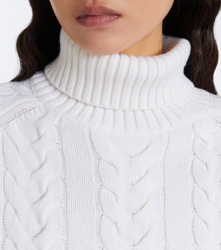 Elwena cable-knit wool and cashmere sweater - Fusalp - Modalova