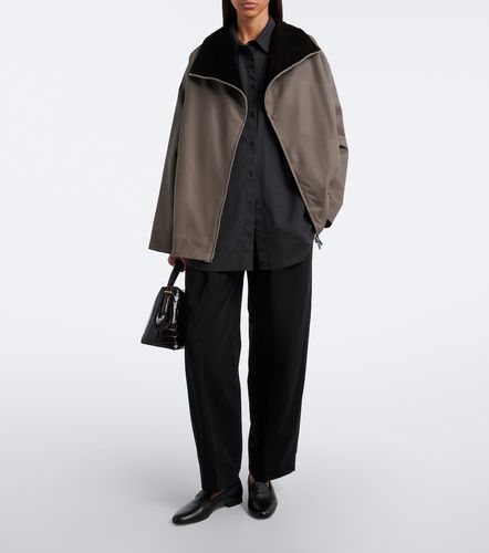 Beschichtete Jacke aus Baumwolle - Toteme - Modalova
