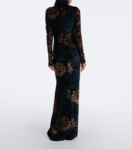 Etro Bestickte Robe aus Samt - Etro - Modalova