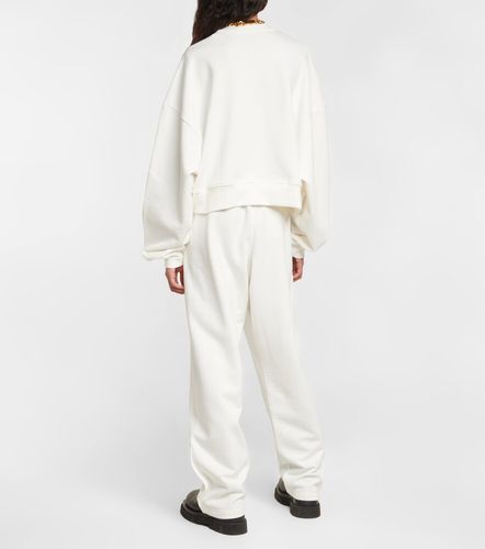 X Hailey Bieber HB cotton fleece sweatshirt - Wardrobe.NYC - Modalova