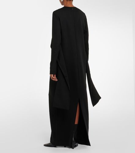 Vestido largo de cady drapeado - Toteme - Modalova