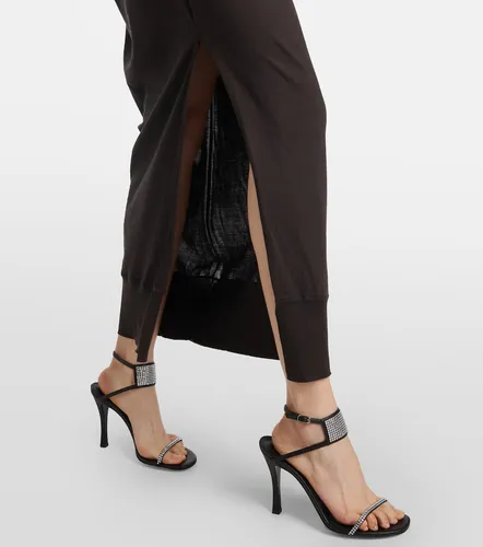 Draped wool maxi dress - Stella McCartney - Modalova