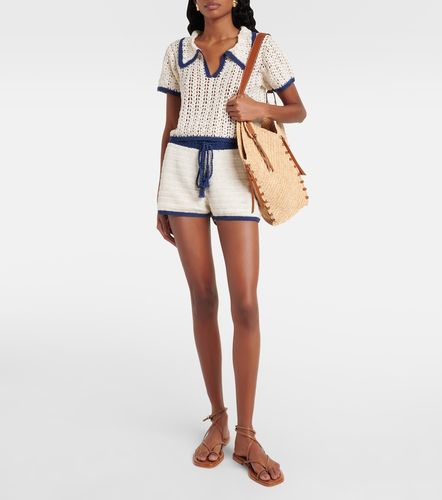 Shorts Seaside en croché de algodón - Anna Kosturova - Modalova