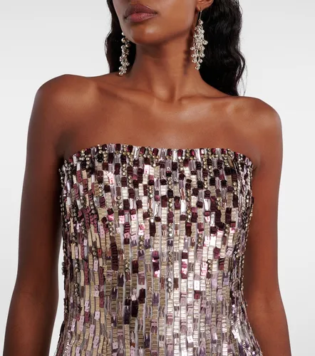 Lucille sequined strapless gown - Jenny Packham - Modalova