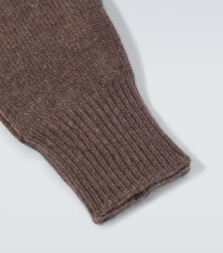 Handschuhe aus Kaschmir und Veloursleder - Brunello Cucinelli - Modalova
