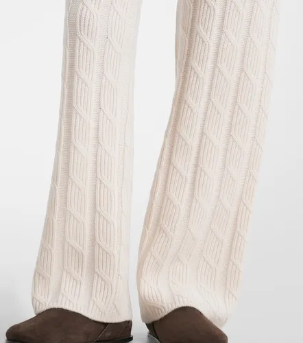 Weite Low-Rise-Hose Ebba aus Kaschmir - Lisa Yang - Modalova