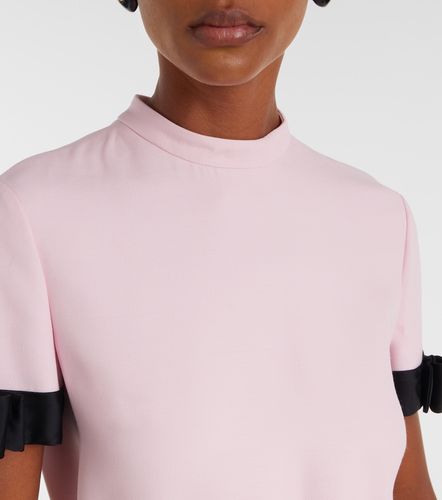 Miniabito in Crepe Couture con fiocco - Valentino Garavani - Modalova