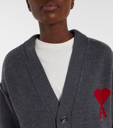 Ami de Cour virgin wool cardigan - Ami Paris - Modalova