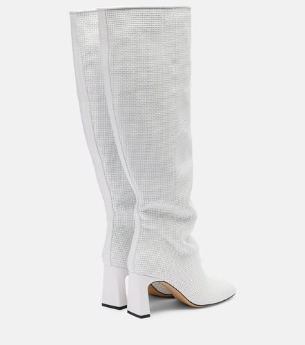 Botas altas Roberta de piel trenzada - Souliers Martinez - Modalova
